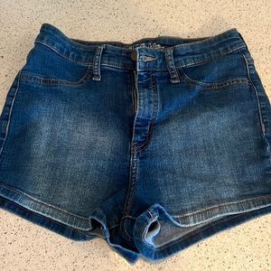 Wild fable stretchy jean shorts
